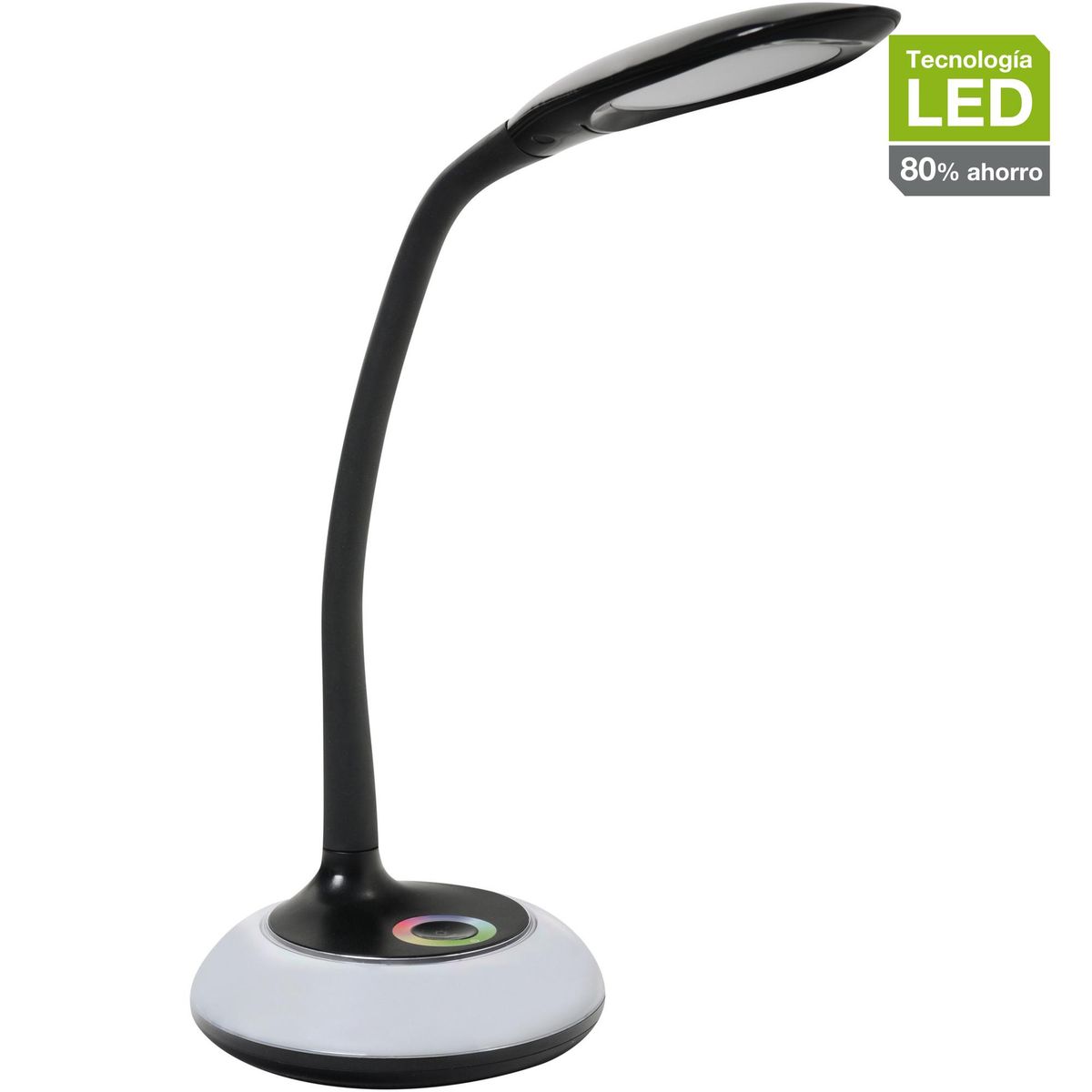 JUST HOME COLLECTION - Lámpara de Escritorio Neo Negro 17x56 cm