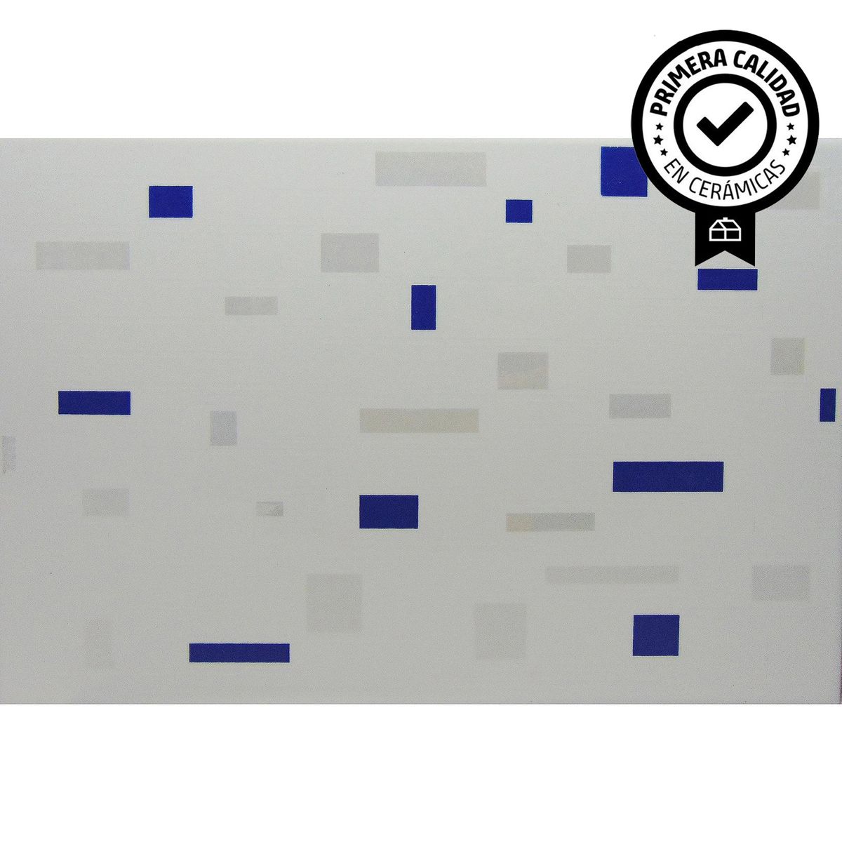 BS - Cerámica 20x30 cm Miramar Azul/Blanco 1.5 m2