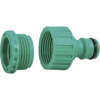 Conector a la llave 1/2 plástico