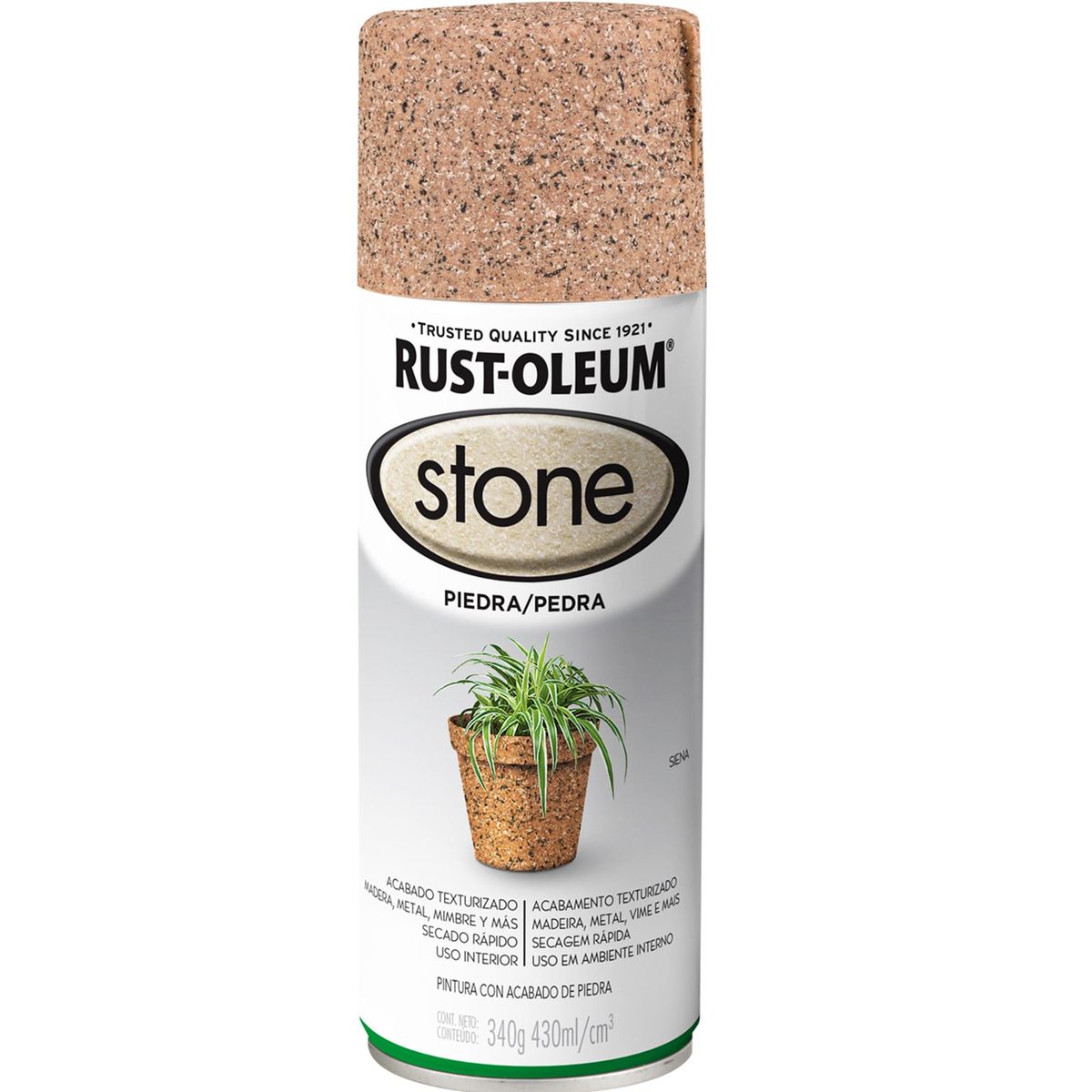 RUST OLEUM - Pitura Spray Spray 0.43 l Mate Siena