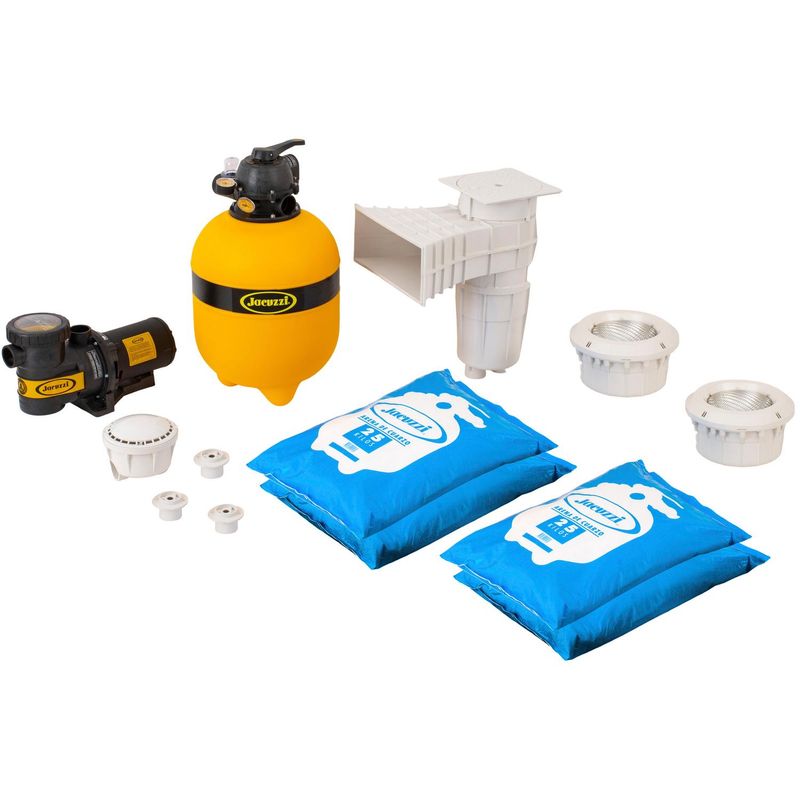JACUZZI - Kit de Equipo para Piscina 70 l/min 0.75 HP