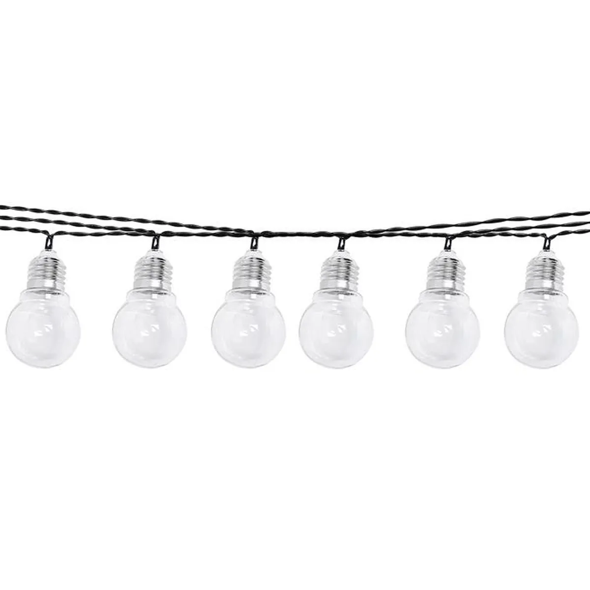 JUST HOME COLLECTION - Guirnalda solar ampolletas 20 luces led