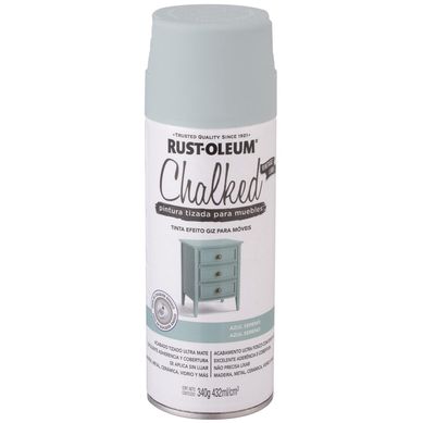 Chalked pintura tizada en aerosol Azul Sereno 340g