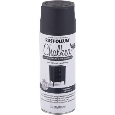 Chalked pintura tizada en aerosol Carbn 340g