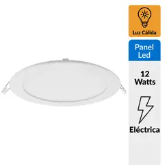 BYP - Panel LED empotrado 12 W 17 cm