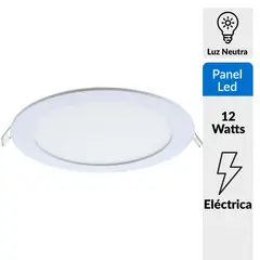 BYP - Panel LED empotrado 12 W 17 cm