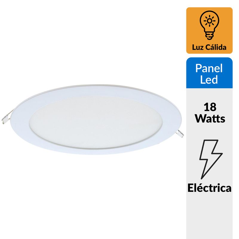 BP ILUMINACION - Panel LED 18 W 22,5 cm
