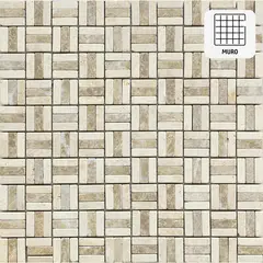 HOLZTEK - Malla mosaico 30,5x30,5 cm