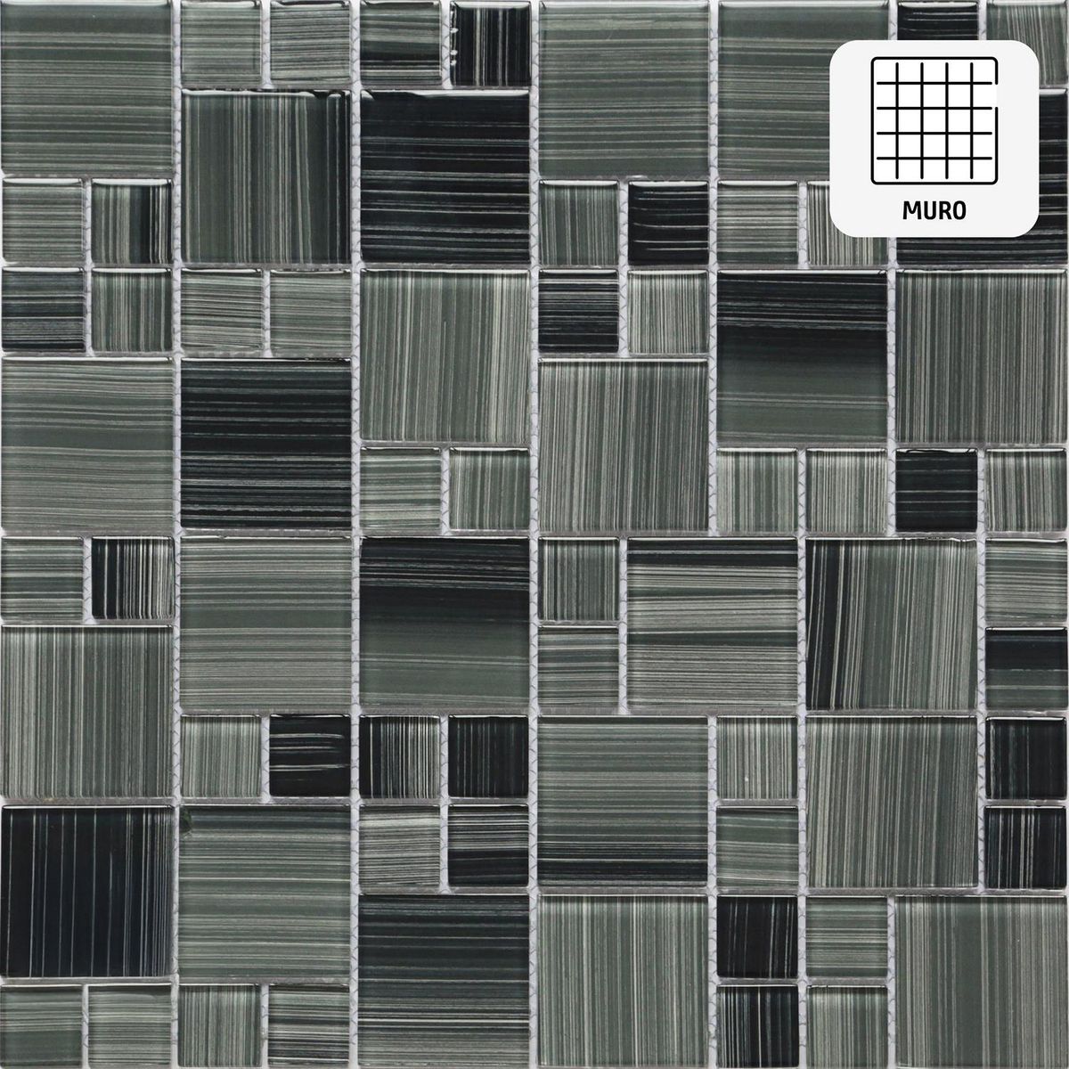 HOLZTEK - Malla mosaico 30x30 cm