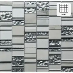 HOLZTEK - Malla mosaico 30x30 cm