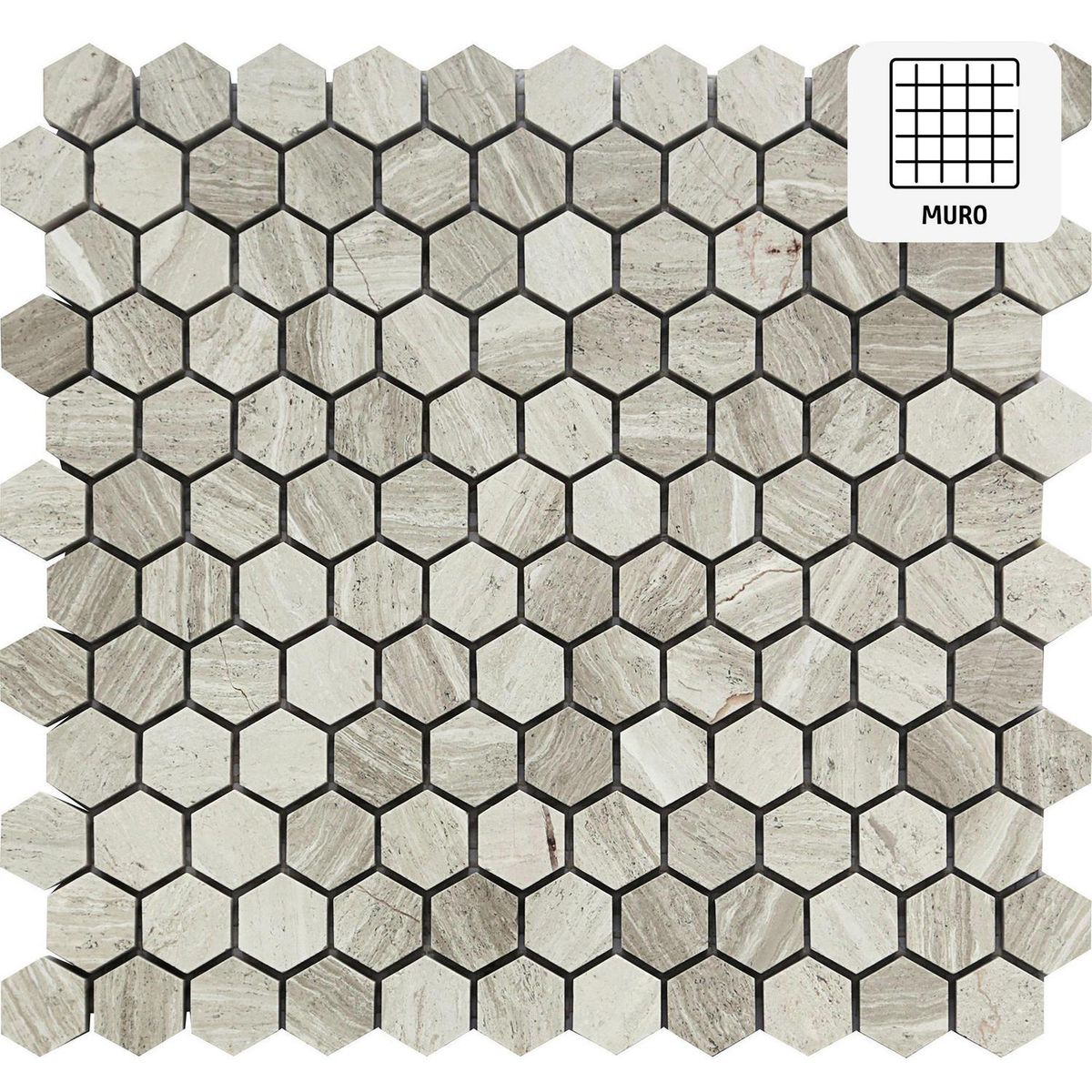 HOLZTEK - Malla mosaico 30x30 cm