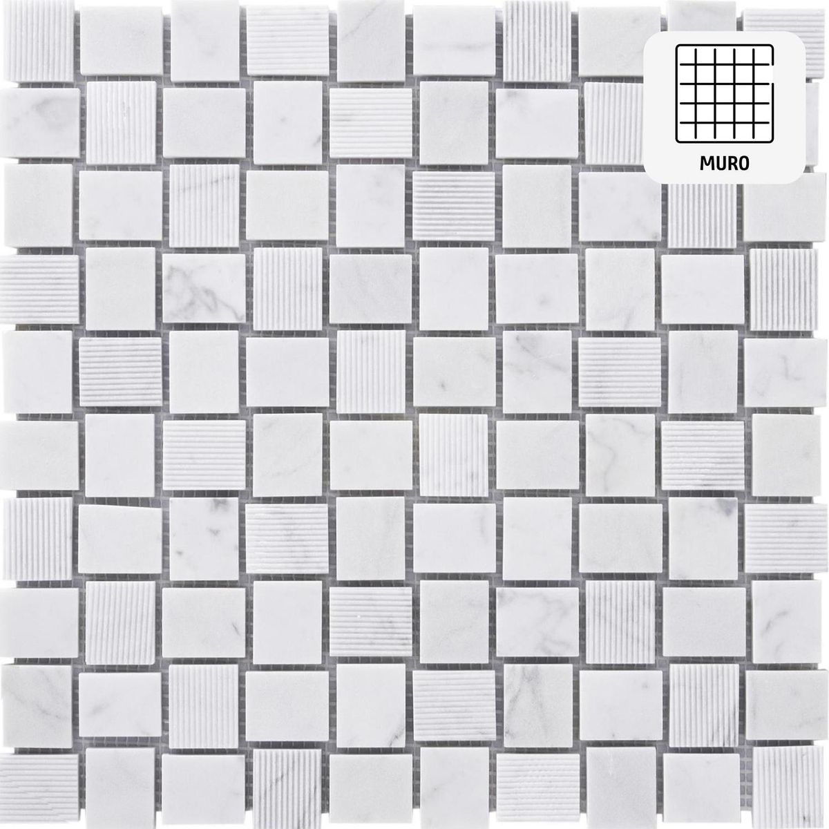 HOLZTEK - Malla piedra 30x30 cm