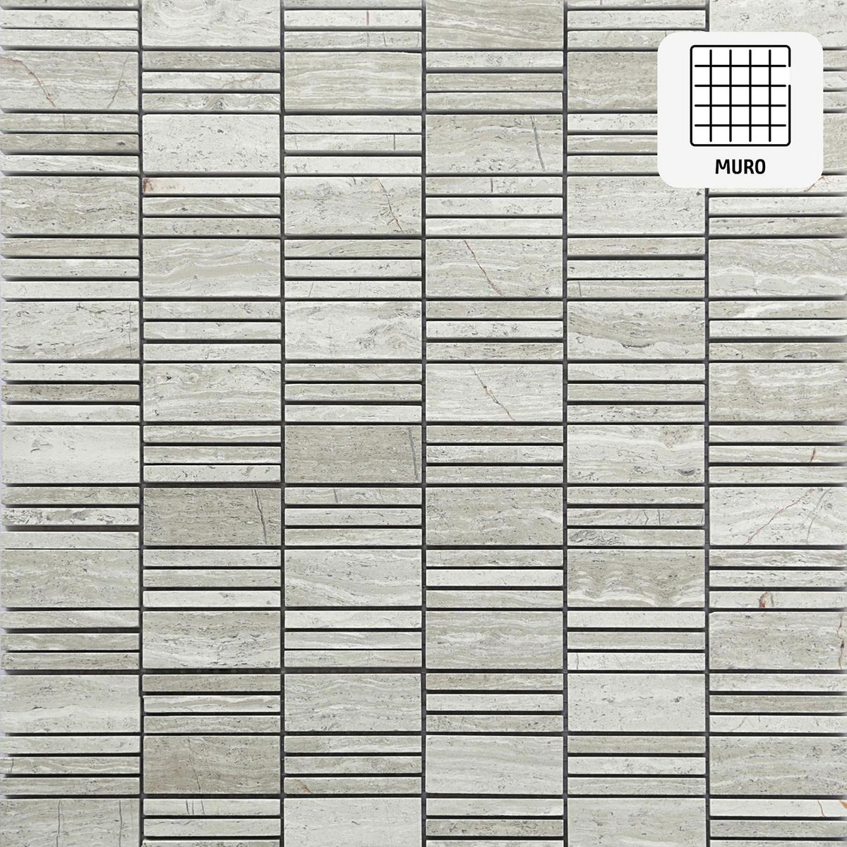 HOLZTEK - Malla mosaico 30x30 cm