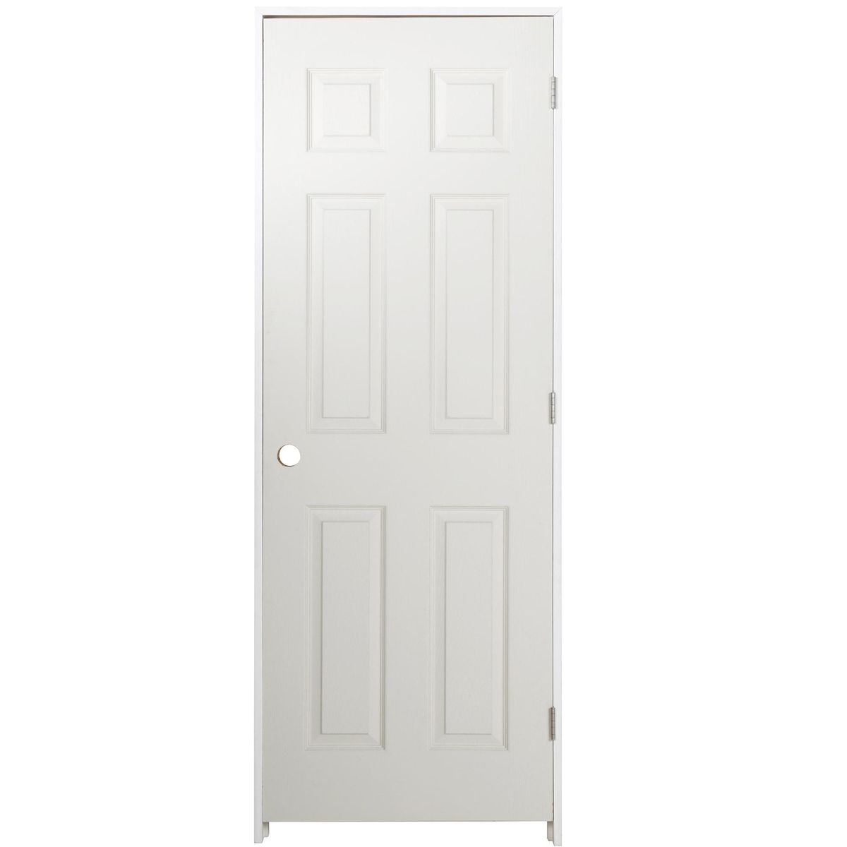 Puerta Sinfonía HDF Precolgada Blanco Lisa Prepint, marca MULTIMARCA - Foto 2