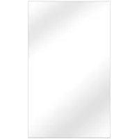 Espejo con Bisel Pared Forma Rectangular 60x90 cm Gris Cherry