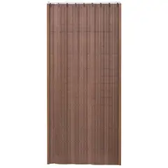 TERMOSOLE - Puerta plegable para clóset wengué