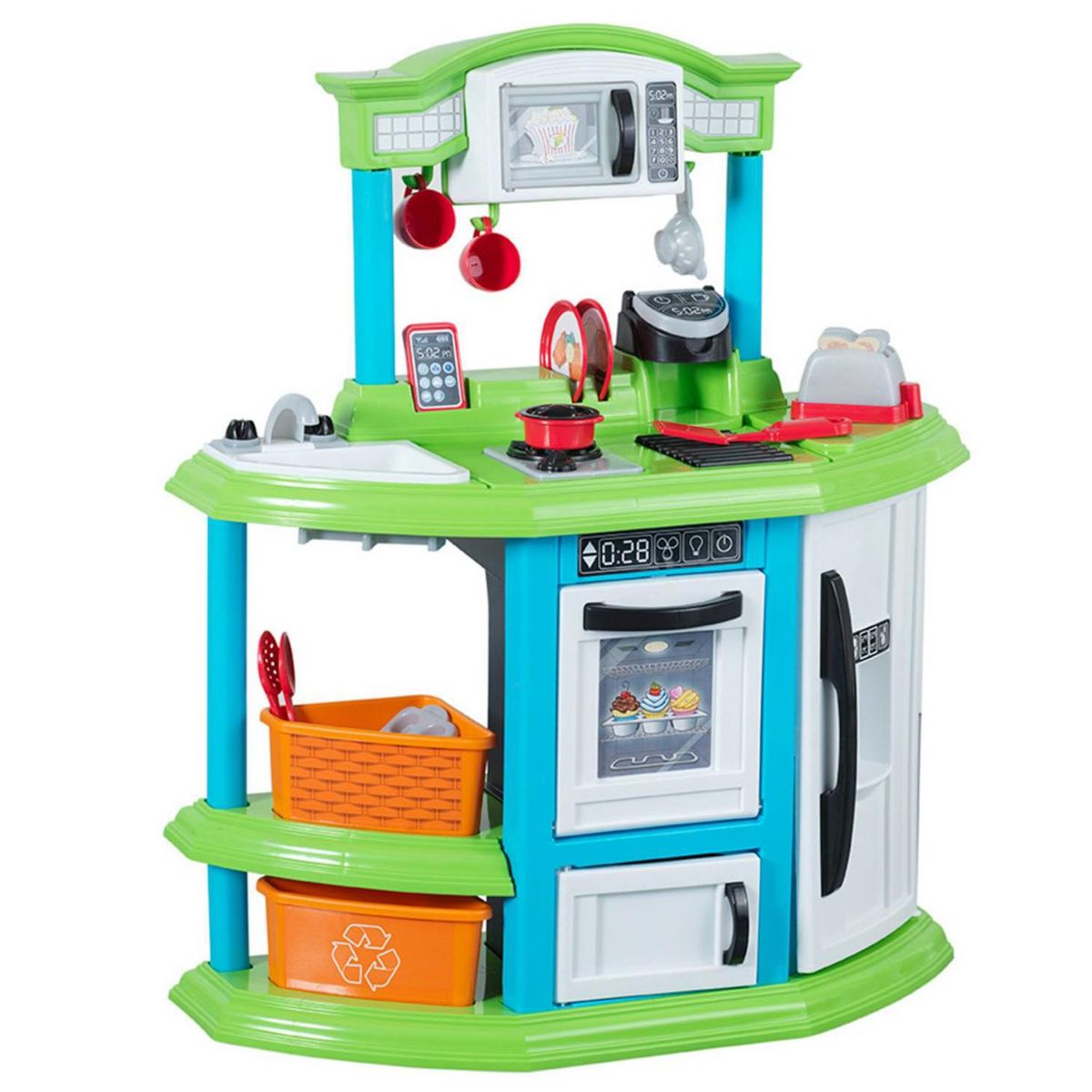 Centro de cocina 72x87x30 cm plástico, marca AMERICAN PLASTIC TOYS INC - Foto 2