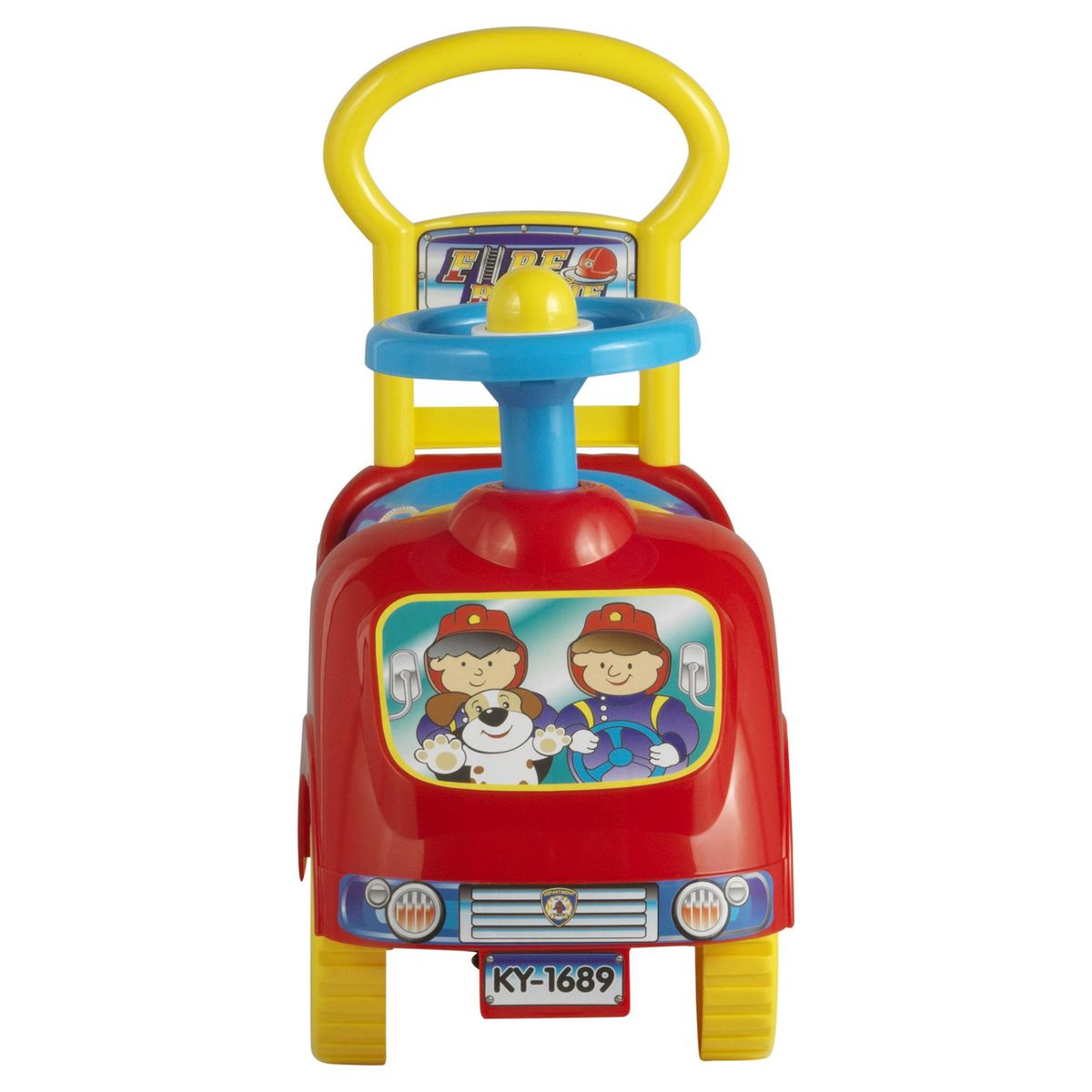 GAME POWER - Andador Carro de Bomberos Rojo Desde 12 meses