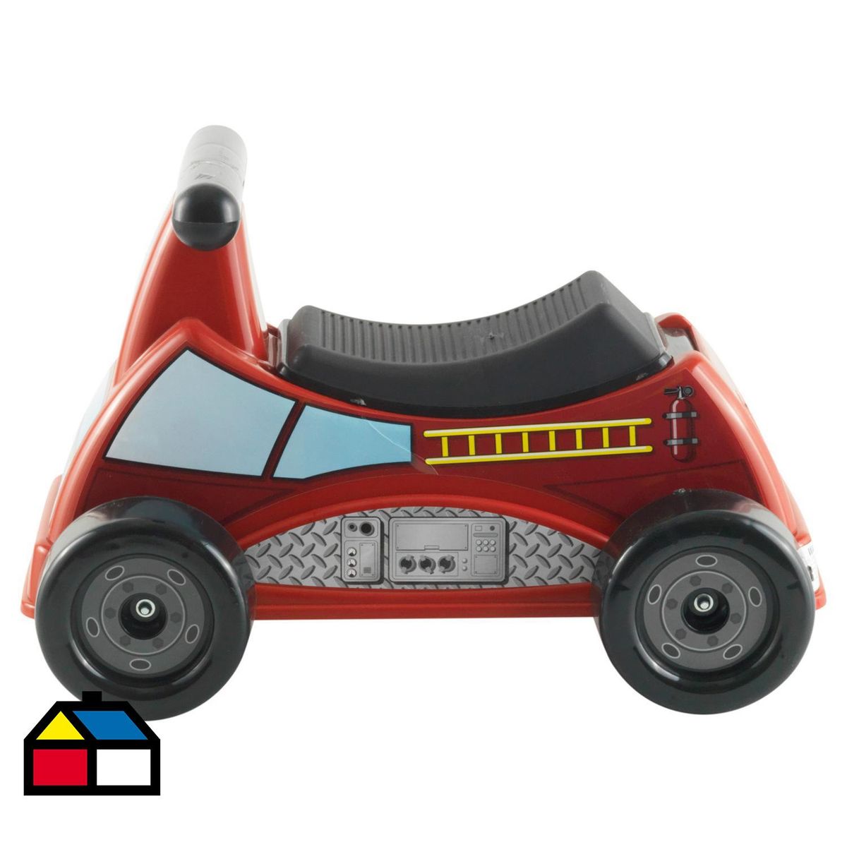 AMERICAN PLASTIC TOYS INC - Moto Carro de Bomberos Rojo Desde 1 año