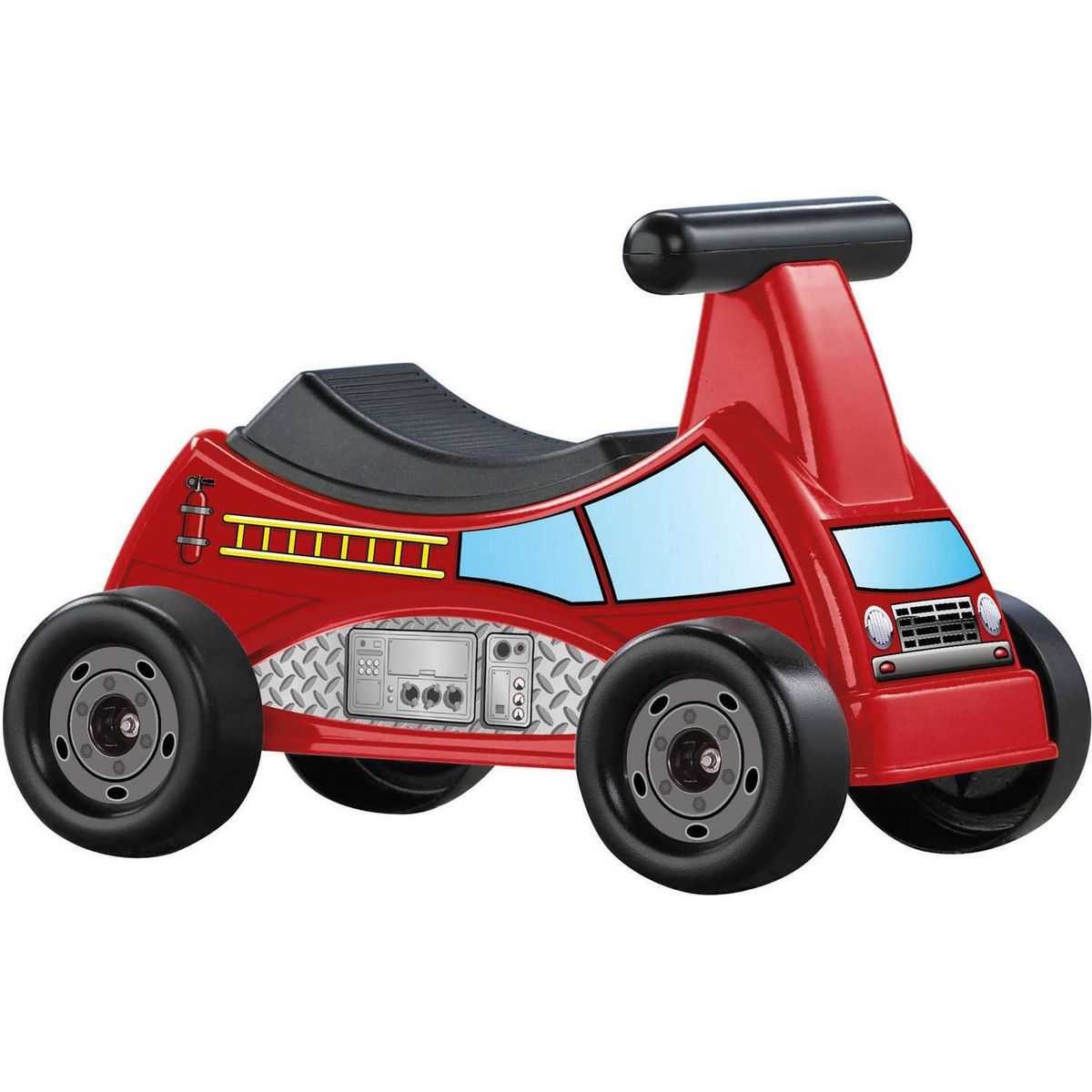 AMERICAN PLASTIC TOYS INC - Moto Carro de Bomberos Rojo Desde 12 meses