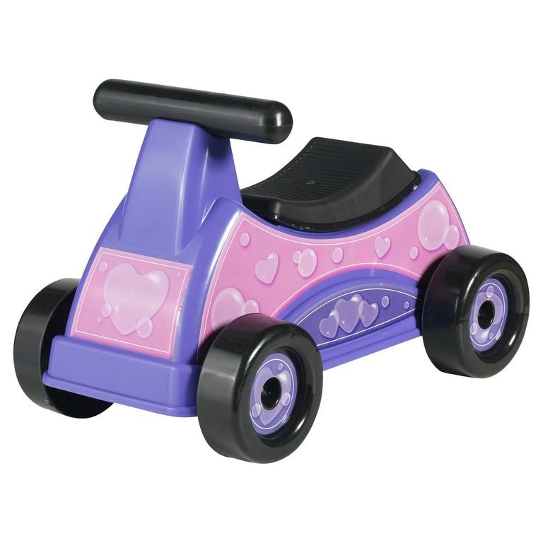 Moto Infantil de Corazones Morado Desde 2 años