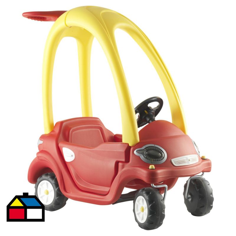 GAME POWER - Autito para Niño Rojo/ Amariilo Desde 2 años