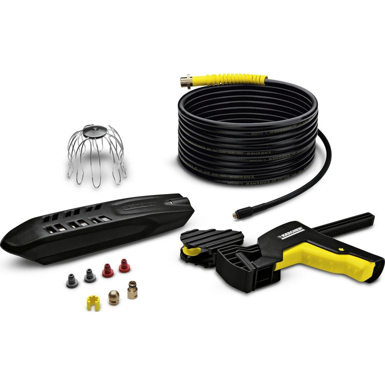 Kit De Limpieza De Cañerías Para Hidrolavadora 11 Piezas