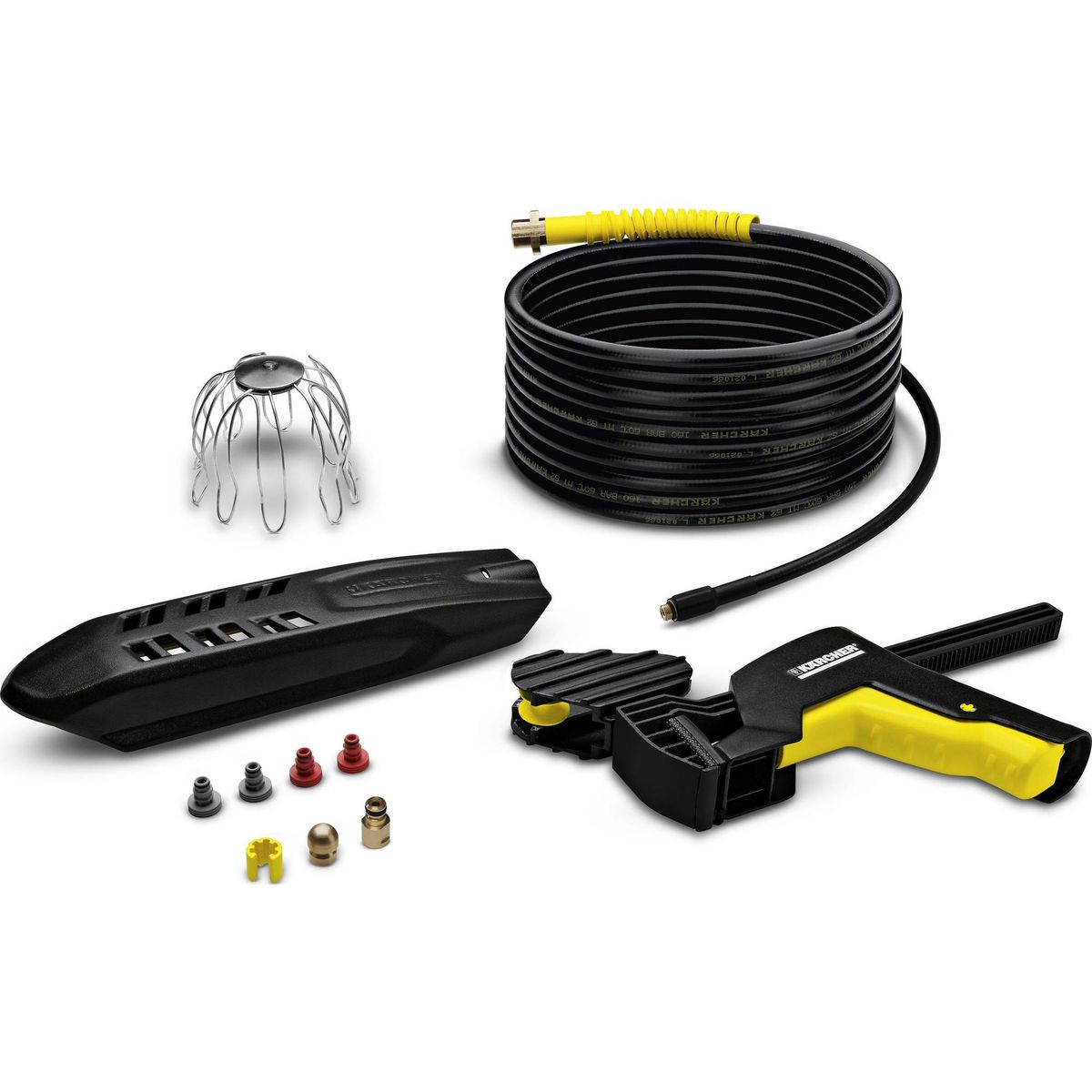KARCHER - Kit de limpieza de cañerías para hidrolavadora 11 piezas