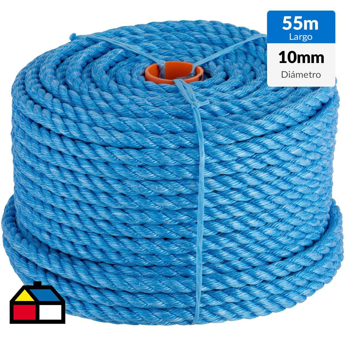 FIXSER - Piola Polysteel torcido 10mm x 55mts