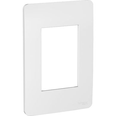 Placa modular  3 mdulos - Plata gamma Orion