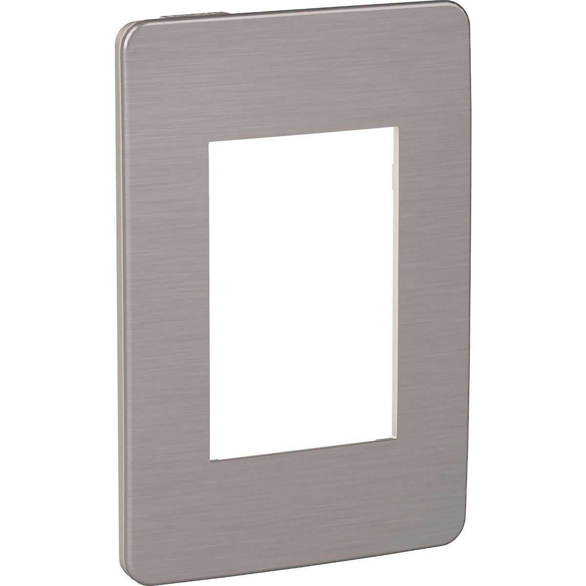 SCHNEIDER ELECTRIC - Placa modular   3 módulos - Beige/Corona bronce Orion