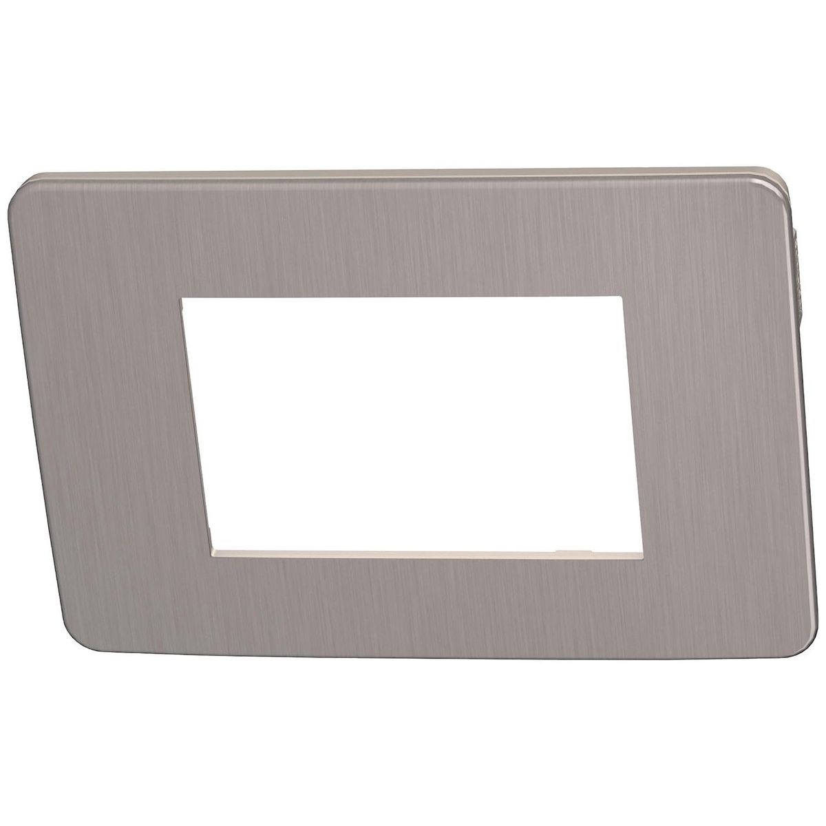 SCHNEIDER ELECTRIC - Placa modular   3 módulos - Beige/Corona bronce Orion