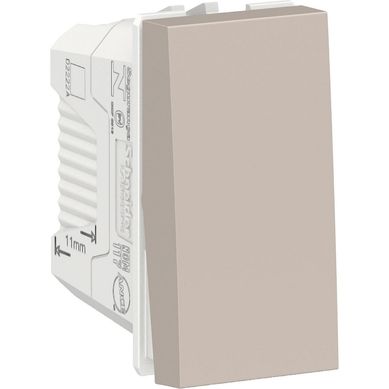 Mdulo pulsador  10A 250V - Beige Orion