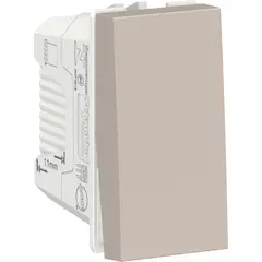 SCHNEIDER ELECTRIC - Módulo pulsador 10A 250V - Beige Orion