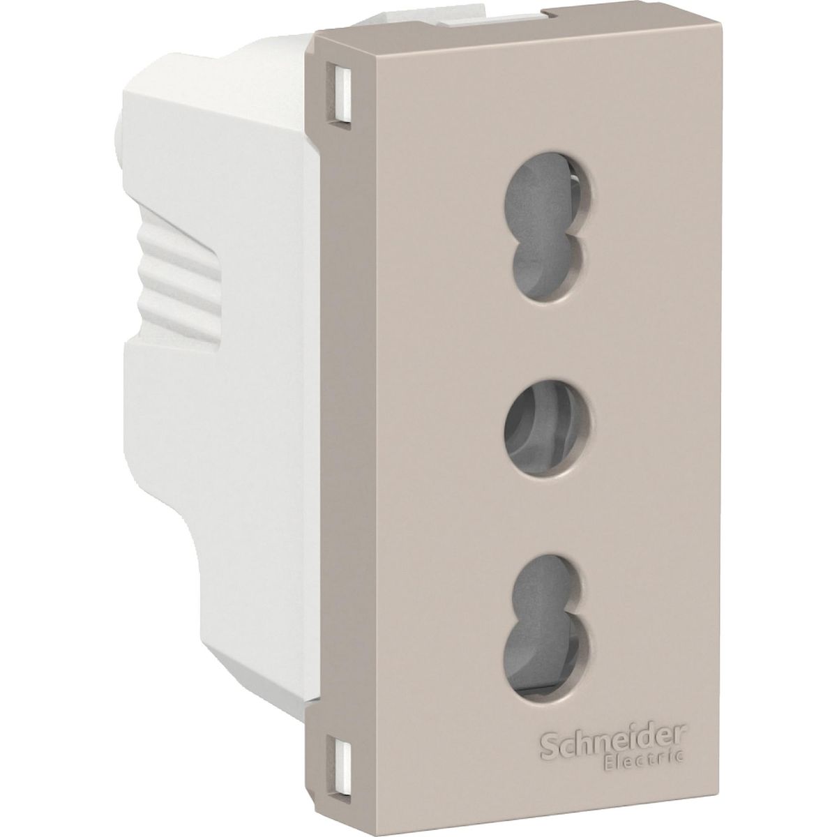 SCHNEIDER ELECTRIC - Módulo tomacorriente 2p+t 16 A Beige Orion