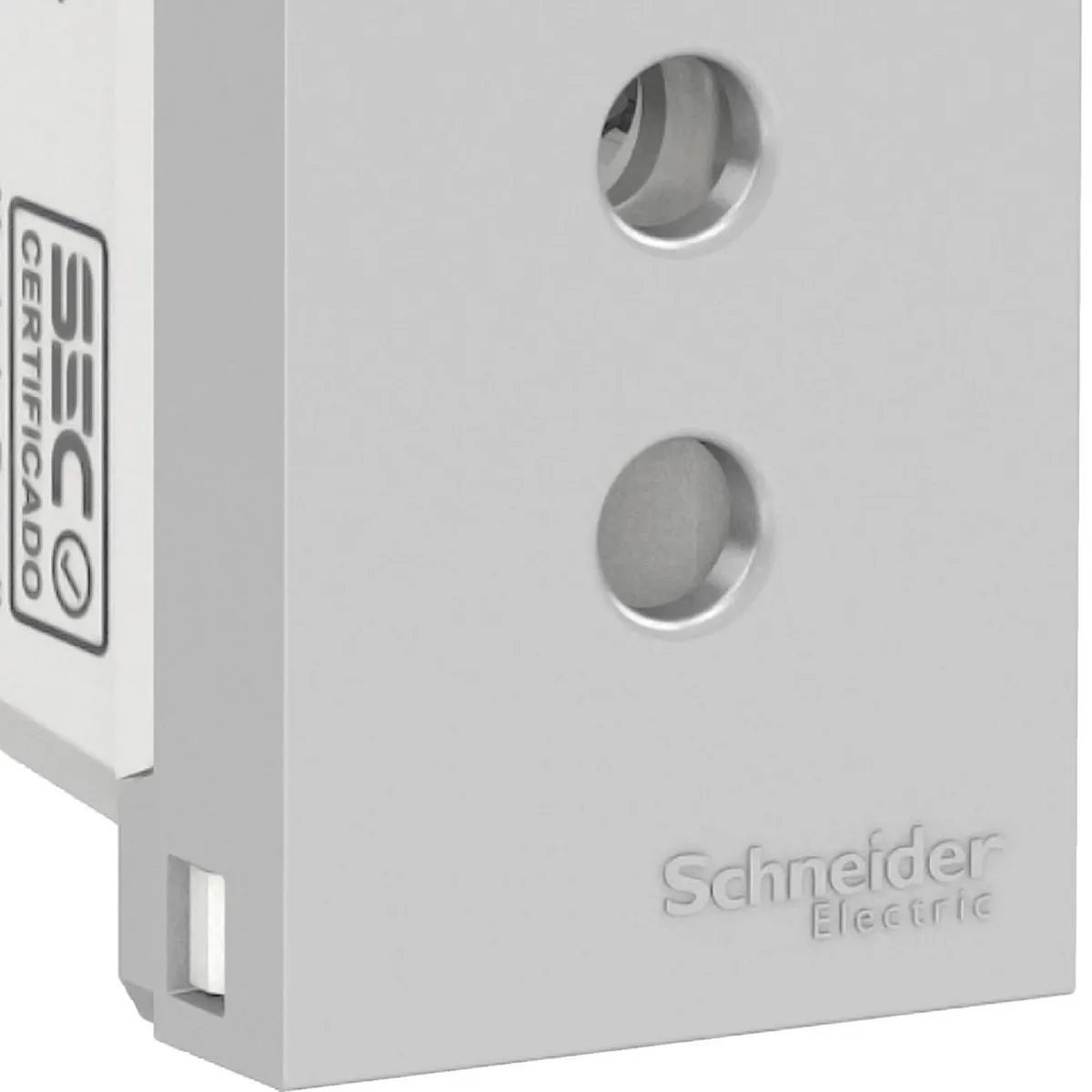 SCHNEIDER ELECTRIC - Módulo tomacorriente 10 A Gris Orion
