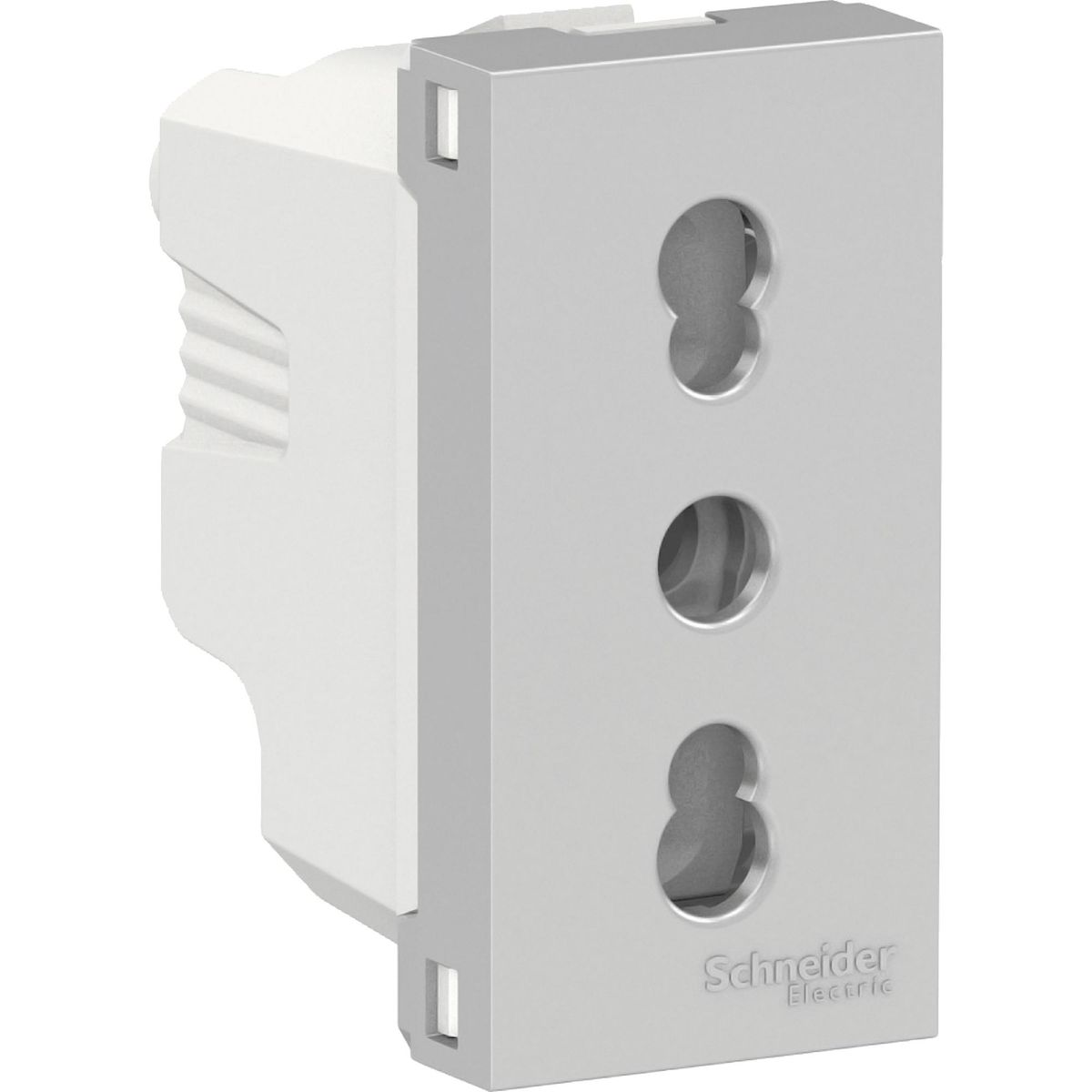 SCHNEIDER ELECTRIC - Tomacorriente 10/16A gris
