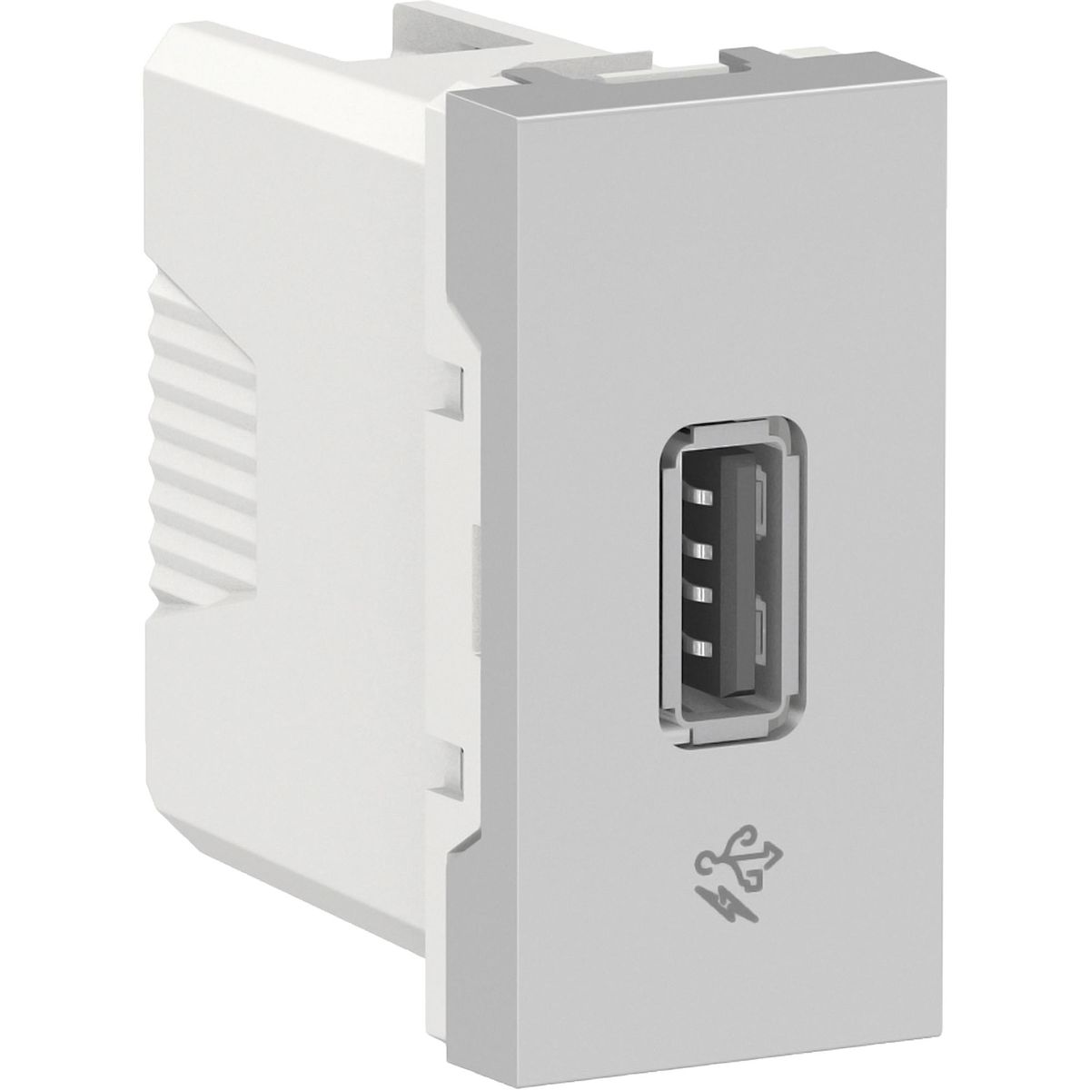 SCHNEIDER ELECTRIC - Módulo para cargador USB 1 A Gris Orion