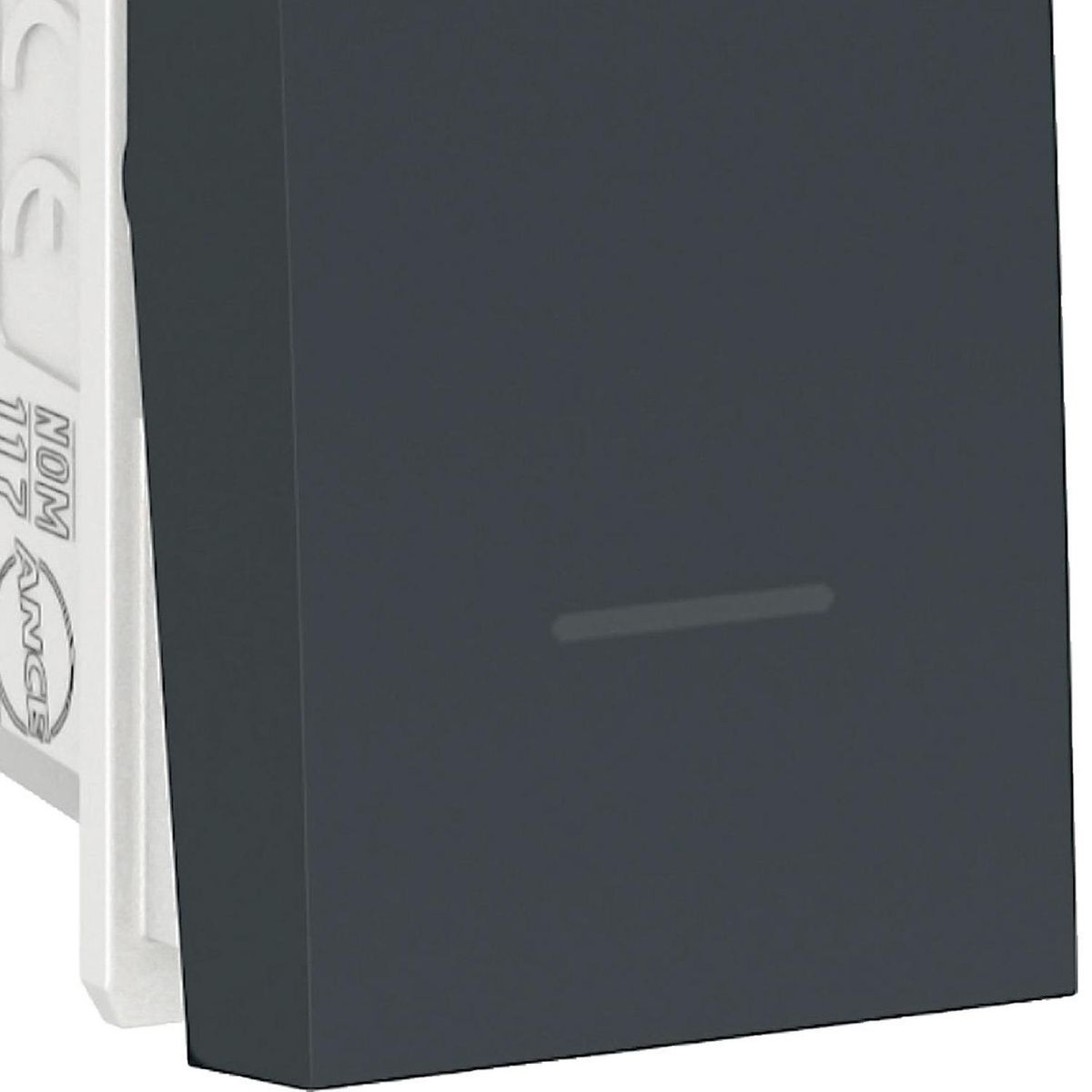 SCHNEIDER ELECTRIC - Módulo interruptor 9/24 16 A Grafito