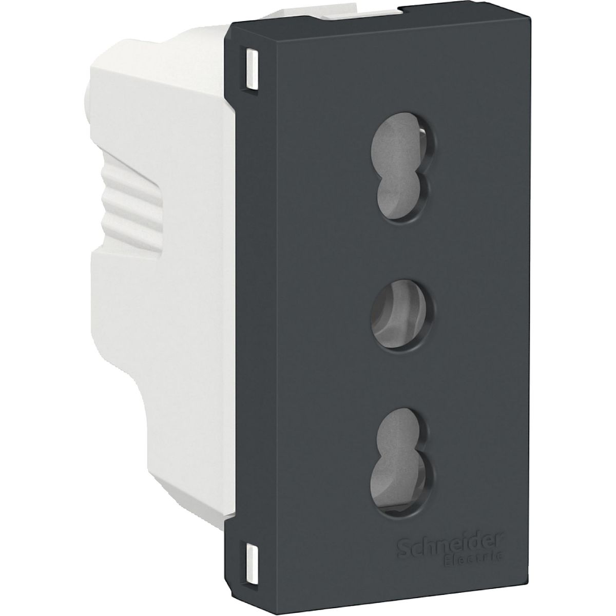 SCHNEIDER ELECTRIC - Módulo tomacorriente 10 a 16 A Grafito Orion