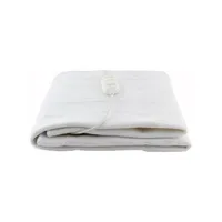 Calientacamas Eléctrica Poliéster 1 plaza 60 W Blanco