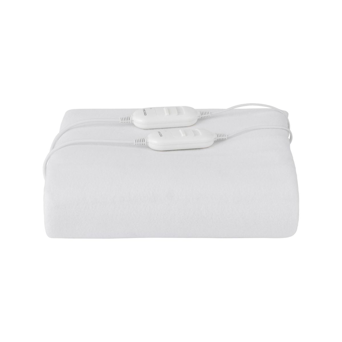 RECCO - Calientacamas Eléctrica Poliéster 2 plazas 60 W Blanco