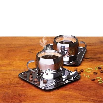 Imagen 2 del producto Juego De Té 18 Piezas Plateado