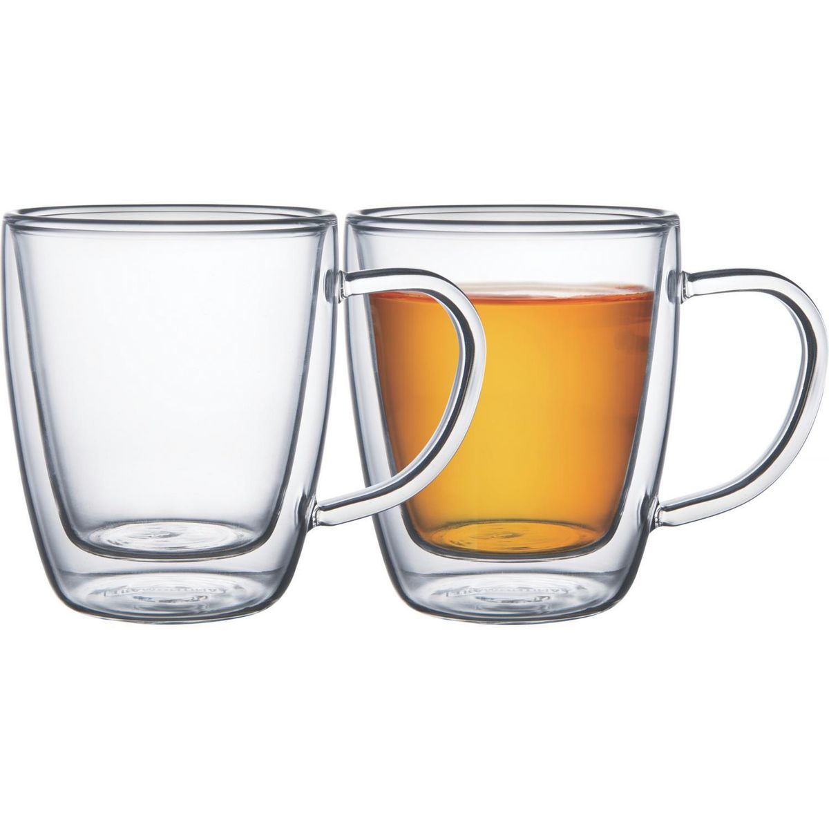 TRAMONTINA - Set de tazas para té 2 unidades transparente