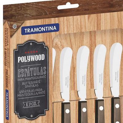 Imagen 2 del producto Set De Espátulas Para Mantequilla Acero Inoxidable 6 Unidades