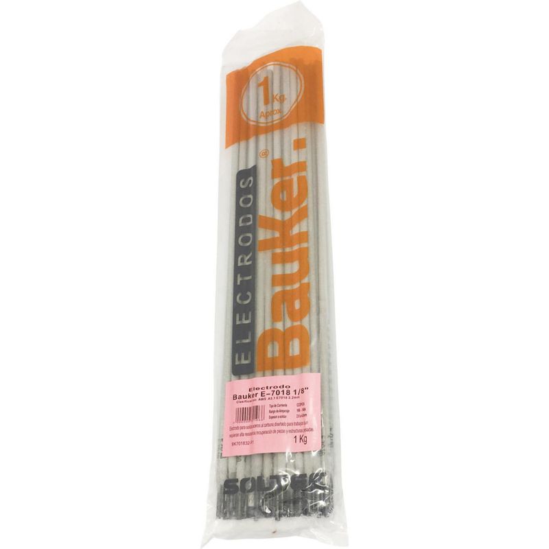 BAUKER - Electrodo 7018 1/8" 1 kg