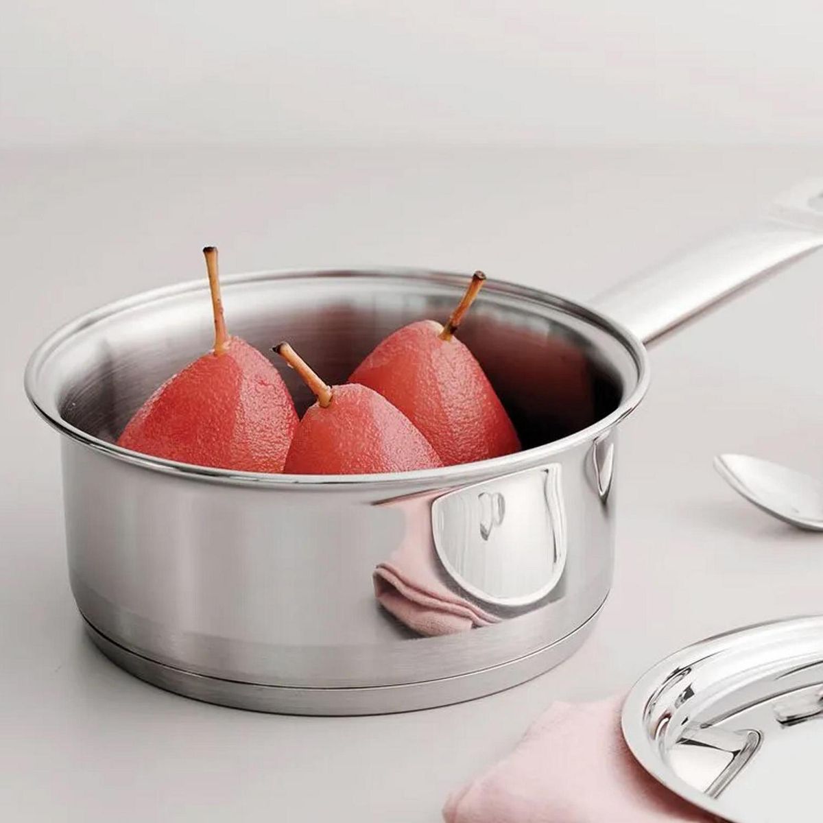 TRAMONTINA - Ollas de Acero Inoxidable 16 cm 1,4 Lts