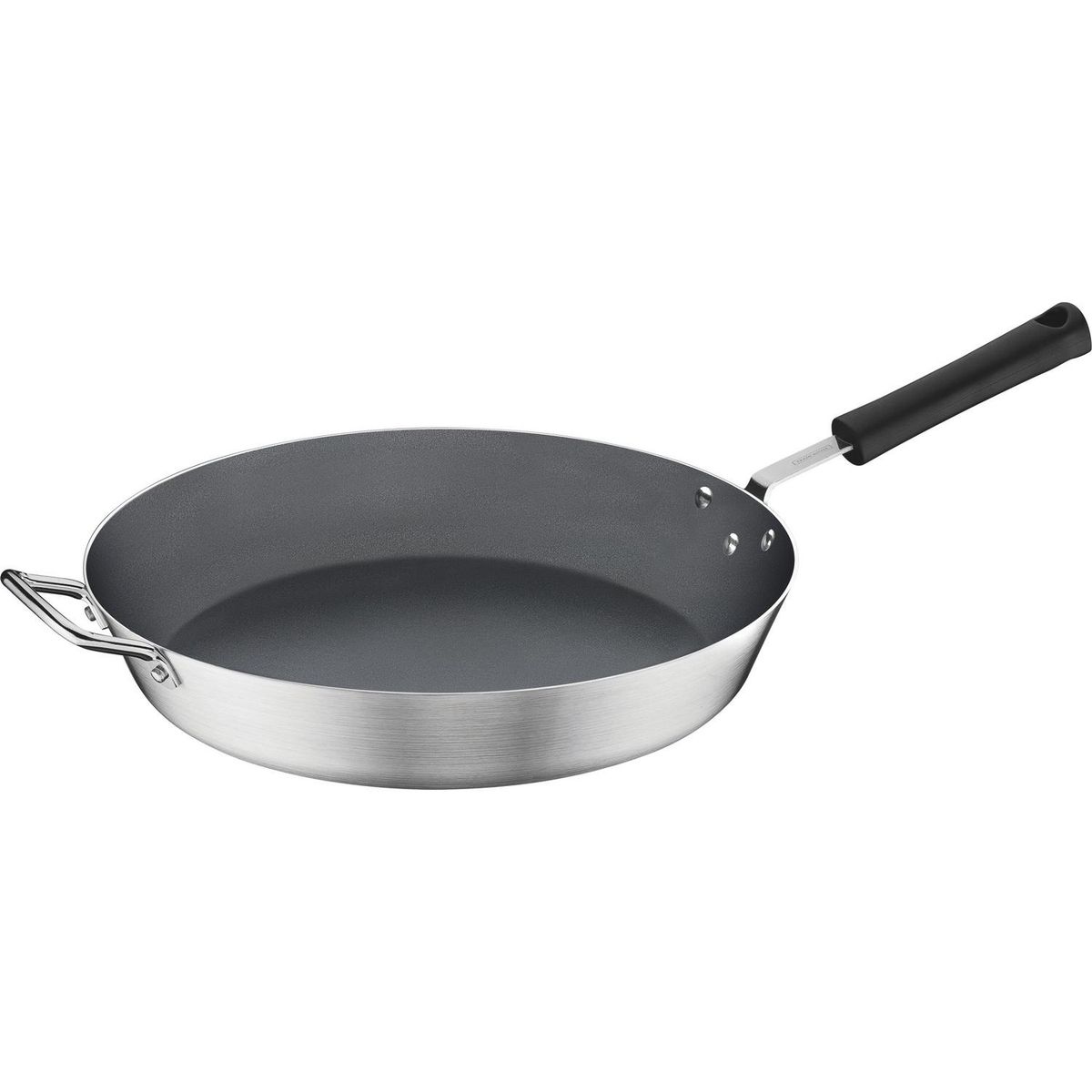 TRAMONTINA - Sartén 38 cm Aluminio Negro