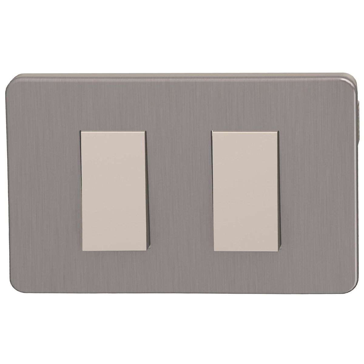 SCHNEIDER ELECTRIC - Interruptor doble (9/15) 16 A Gris Orion