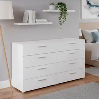 Cómoda 8 Cajón(es) Pepe 140x82x40 cm Blanco